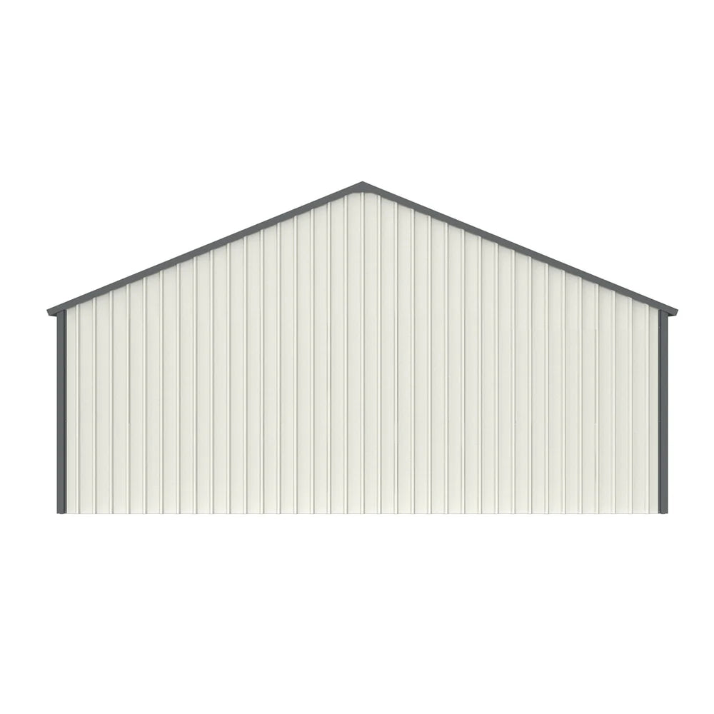 Chery Industrial | 25' x 33' Double Garage Metal Shed with Side Entry
