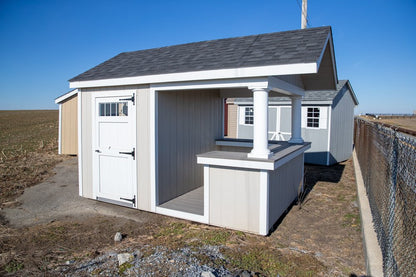 Heritage Sheds & Garages | 8x12 Limerick Pool Shed (Bar Shelf)